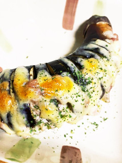 ナスと豚肉のハッセルバック-レシピのメイン写真