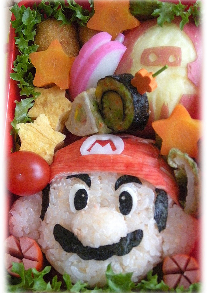 ☆幼稚園のお弁当（キャラ弁）☆-レシピのメイン写真
