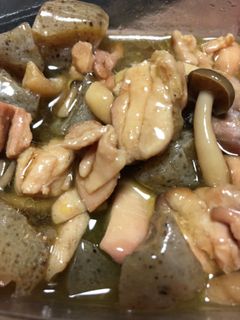 鶏とこんにゃくの照り煮風-レシピのメイン写真