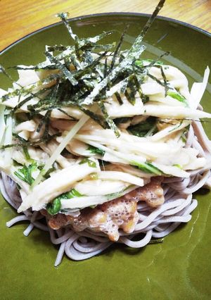 さっぱり美味しい♪汁なしねばねばそば-レシピのメイン写真