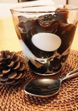簡単コーヒーゼリー( ˙▿˙)アガー使用-レシピのメイン写真