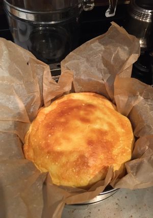 簡単ヨーグルトケーキースフレタイプ-レシピのメイン写真