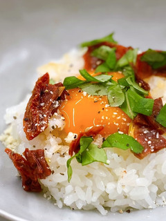 ドライトマトの贅沢たまごかけごはん-レシピのメイン写真