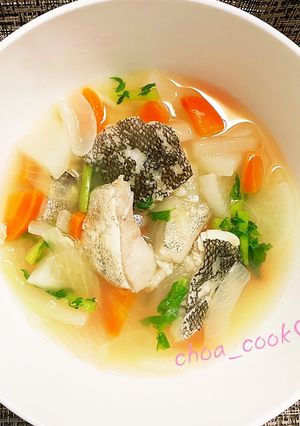 鱈のミネラル豊富♡野菜たっぷりスープ♪-レシピのメイン写真