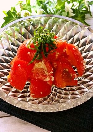 切って和えるだけ！トマトの塩こうじナムル-レシピのメイン写真