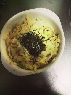 パスタソースで簡単無限キャベツ!-レシピのメイン写真