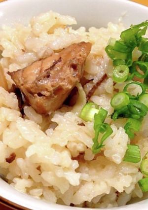 絶品、鯖缶で簡単炊き込みご飯-レシピのメイン写真