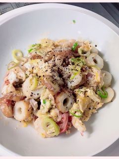 簡単!海鮮中華風卵炒め-レシピのメイン写真