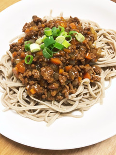 キーマカレー蕎麦-レシピのメイン写真
