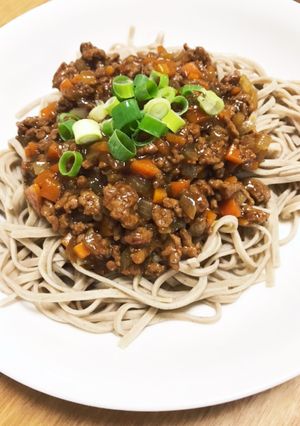 キーマカレー蕎麦-レシピのメイン写真