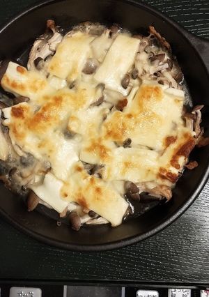キノコのクリームチーズ焼き-レシピのメイン写真