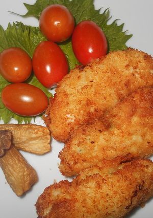 鶏胸肉の刻み紫蘇はさみ揚げ-レシピのメイン写真