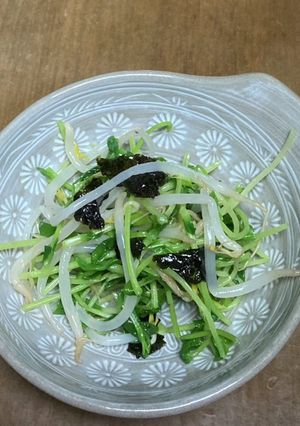 もやしと豆苗のナムル-レシピのメイン写真