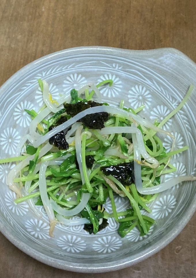 もやしと豆苗のナムル-レシピのメイン写真