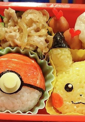 ピカチュウおにぎり弁当！-レシピのメイン写真