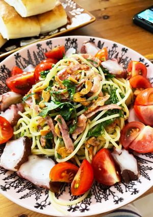 ドレッシングで冷製パスタ☆-レシピのメイン写真