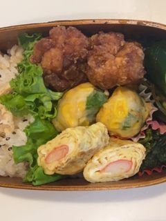 しゃけご飯弁当-レシピのメイン写真
