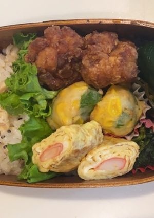 しゃけご飯弁当-レシピのメイン写真
