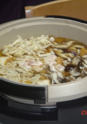 きのこ鍋-レシピのメイン写真