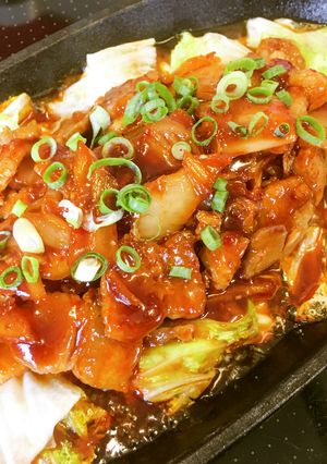 夏スタミナ源！ご飯が進む☆ピリ辛豚キムチ-レシピのメイン写真