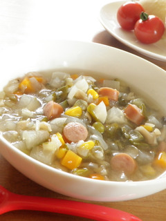 だしの素でΦ和風野菜スープ-レシピのメイン写真