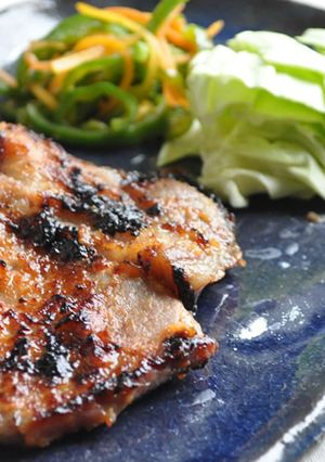 甘辛で香ばしい♪豚ロースの蜂蜜みそ漬け-レシピのメイン写真