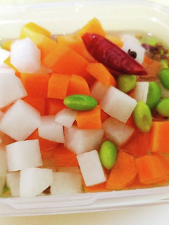 すし酢と枝豆で作る スパイシーピクルス-レシピのメイン写真