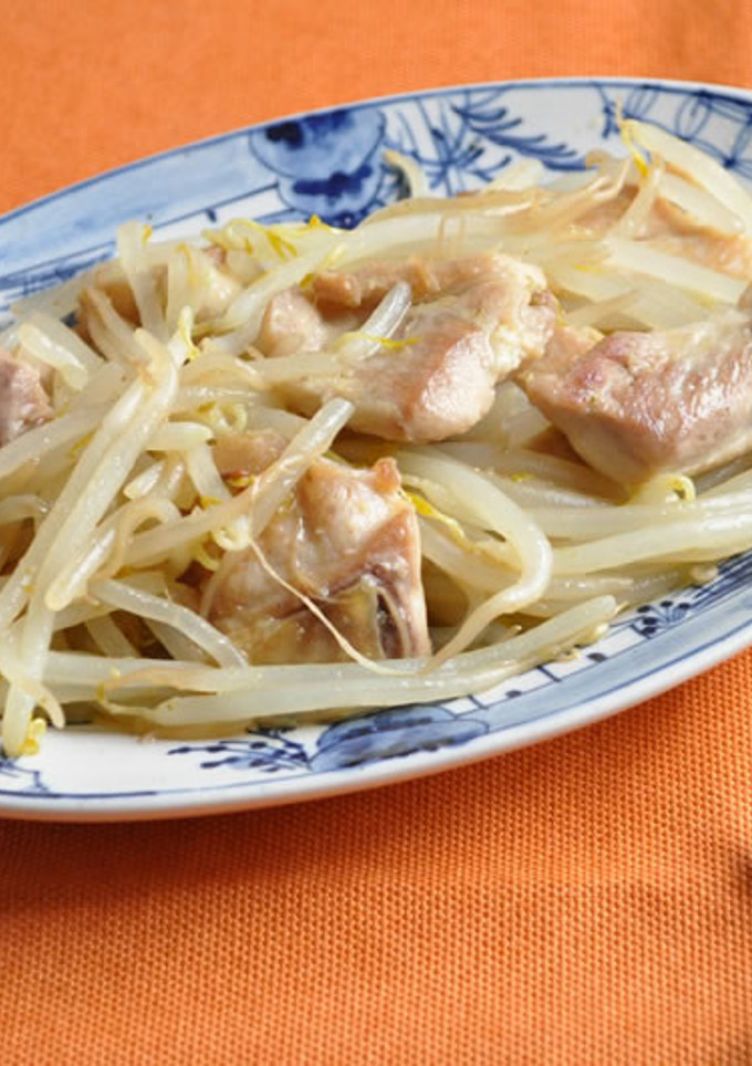 鶏ともやしの柚子胡椒炒め-レシピのメイン写真