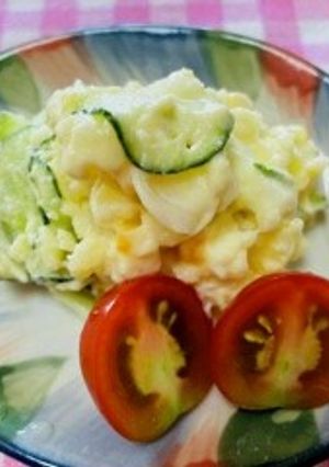 昔ながらのポテトサラダ-レシピのメイン写真