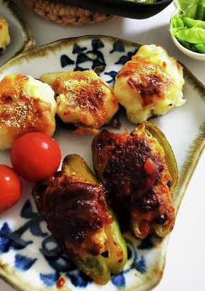 しいたけのポテト詰め-レシピのメイン写真