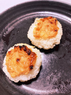 ネギ味噌焼きおにぎり-レシピのメイン写真