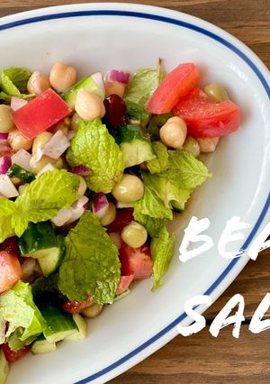 暑い日にお勧め！ハーブと豆のサラダ-レシピのメイン写真