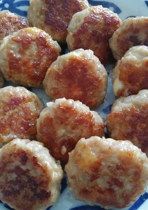 レンコンチーズIN鶏つくね-レシピのメイン写真