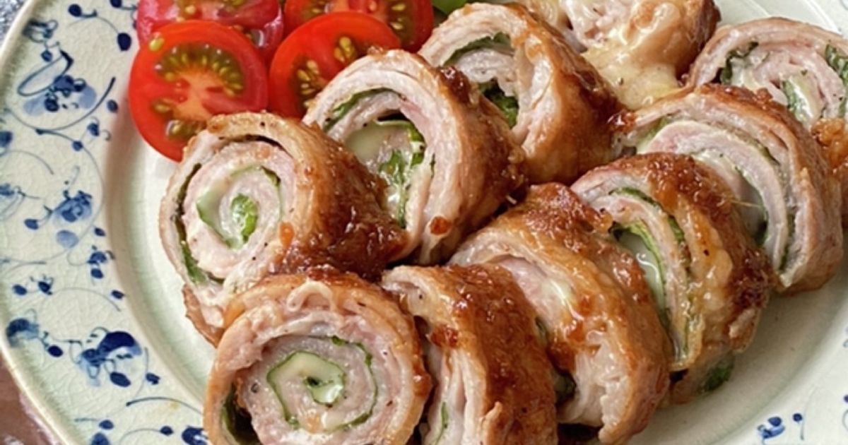 豚バラしそチーズ巻き by ちはる姉さん 【クックパッド】 簡単おいしい