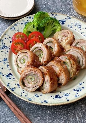 豚バラしそチーズ巻き-レシピのメイン写真