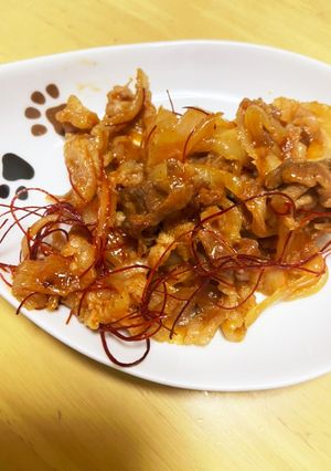豚バラコチェジャン炒め-レシピのメイン写真