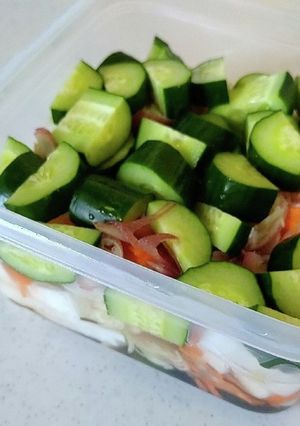 かんたん酢の夏野菜ピクルス-レシピのメイン写真