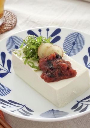 梅干しのうめぇ~冷奴-レシピのメイン写真