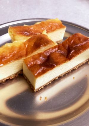 甘さ控えめチーズケーキ-レシピのメイン写真