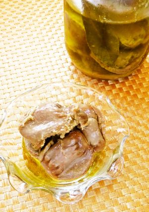 😊簡単作り置きおつまみ♪砂肝のコンフィ😊-レシピのメイン写真
