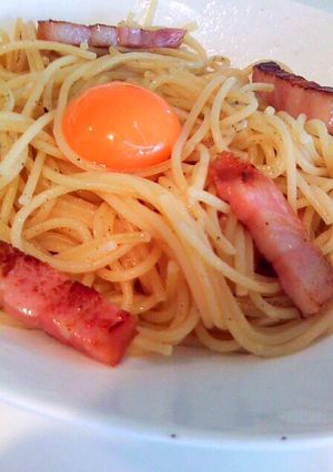 生クリームがいらない簡単カルボナーラ-レシピのメイン写真