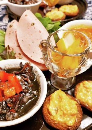 キッチン鋏で簡単#ヒイカの烏賊墨煮-レシピのメイン写真