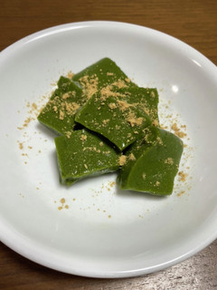 サイリウム 低カロリーわらび餅 抹茶-レシピのメイン写真