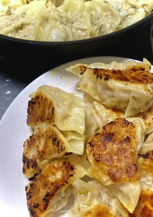 【覚書】肉野菜餃子と大葉餃子-レシピのメイン写真