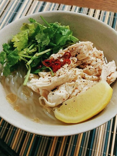 レンジで簡単!ダイエットに!低糖質フォー-レシピのメイン写真