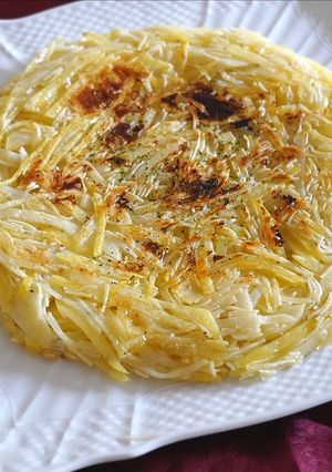 そうめんアレンジ♪そうめんポテトガレット-レシピのメイン写真
