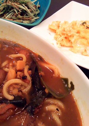残ったカレーでカレーうどん-レシピのメイン写真