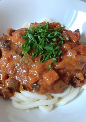 超簡単！ラタトゥイユリメイクカレーうどん-レシピのメイン写真