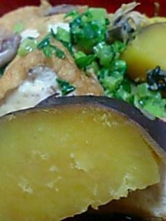 さつま芋と生揚げ(厚揚げ)の煮物-レシピのメイン写真