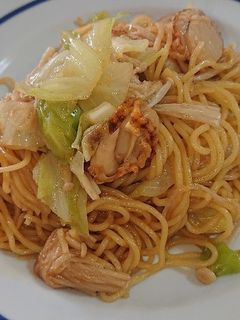 ホタテ入り焼きそば-レシピのメイン写真